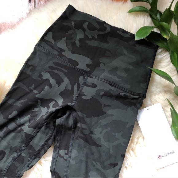 NWT💕Lululemon Align HR Pant Incognito Gator Camo - Picture 4 of 7